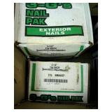 3 5# Boxes of 3 1/4" 12d deck nails & 3 5# boxes