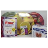 3 Farberware Nonslip Cutting Boards, Proctor Silex