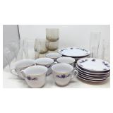 MF Design Plates, Saucers, Cups,