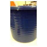 Big Blue Round Plastic Tub 16 inches tall,