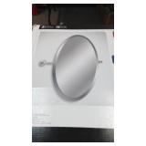 Delta Oval Tilting Mirror 19"x26" new in box