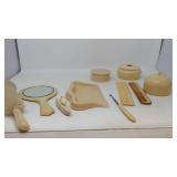 Vintage Ivory finish Vanity Set