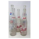 5 Vintage Pepsi Bottles