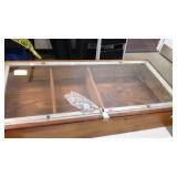 Wooden Show Case with Lock and Key ( key at