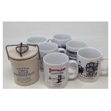 5 Cincinnati Bicentennial Cups from Klin Craft, 1