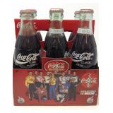 6 Pack of 8oz full Coca-Cola  Bottles