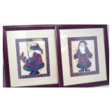 2 Home Decor Framed Pictures each Picture is