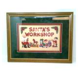 Framed B. Mock "Santas Workshop".