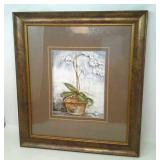 2 Framed still lifes. Approximately 17x19.