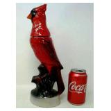 1968 Jim Beam red cardinal whiskey decanter.