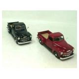 2 Maisto die cast 1/25 scale 1950 Chevrolet pickup