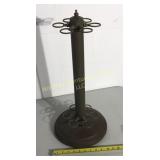 Umbrella stand is 24 inches tall