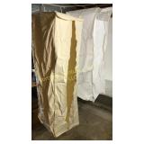 Two hanging garment bags