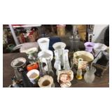 Huge lot of glassware includes milk glass,