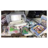 Huge lot full of needle craft kits,