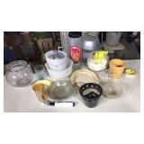 Huge lot of miscellaneous glassware and pottery