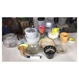 Huge lot of miscellaneous glassware and pottery