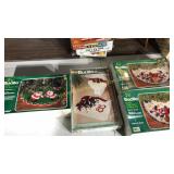 4 holiday themed latch rug kits, three our