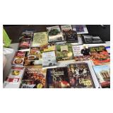 Huge lot full of cookbooks