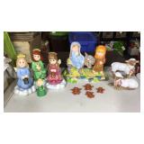 Christmas ceramics.