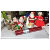 Handmade Christmas dolls, Reindeer and red Xmas