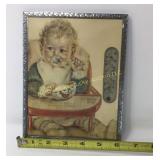 6 x 8 inch French Bauer 'Thermoplak print