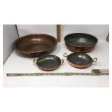 4 pieces of copper.