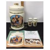 Hummel Cookie Jar and S&P shaker's. No box.