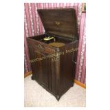 Victrola, 36"h x 29 1/2"w x 18"d.