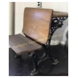 Small child's school desk with Rod on sides from