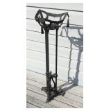 Iron plant stand. 34" tall.