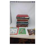 Assorted Christmas books. 21 books.