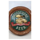 Moosehead brewery sign. Plastic or resin.