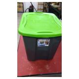 Sterilite 23.8 gallon tote and lid.