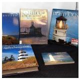 4 Books on lighthouses,