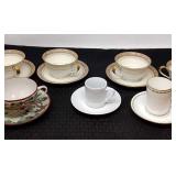 Noritake china cups(4) and saucers (3),