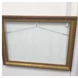 Frame with glass. Approximately 23"x30", also a