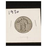 1930 Standing Liberty quarter