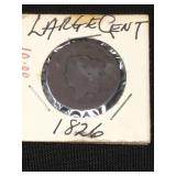 1826 Large cent