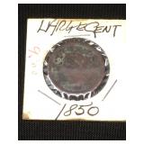 1850 Large cent