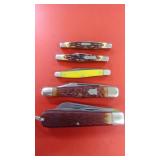 5 Camillus knives