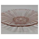 Possibly pink depression glass server.