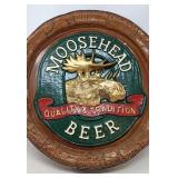 Moosehead brewery sign. Plastic or resin.