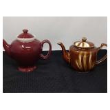 2 Teapots. Vintage McCormick tea, Baltimore.