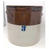 #3 stoneware crock. Two-tone but look at the