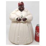 McCoy pottery Mammy cookie jar. 1940