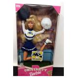 University Barbie, Michigan cheerleader. 1996.