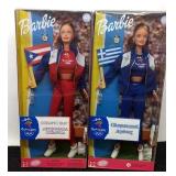 2 Barbie Olympic fans, 2000 Sydney games,