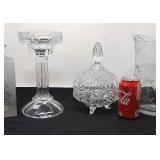 4 Pieces of Crystal/glassware.