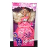 1994 Barbie, 3 different looks.